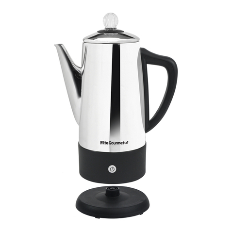 Maxi-matic Elite Gourmet EC-120 instruction manual