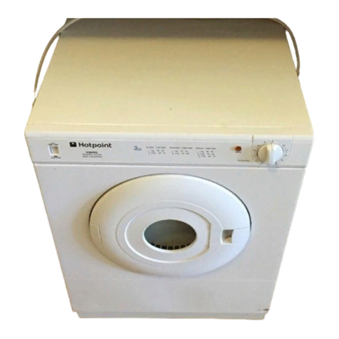 Hotpoint V3D00 User manual