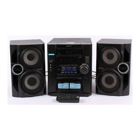 Sony MHC-RG60 User manual