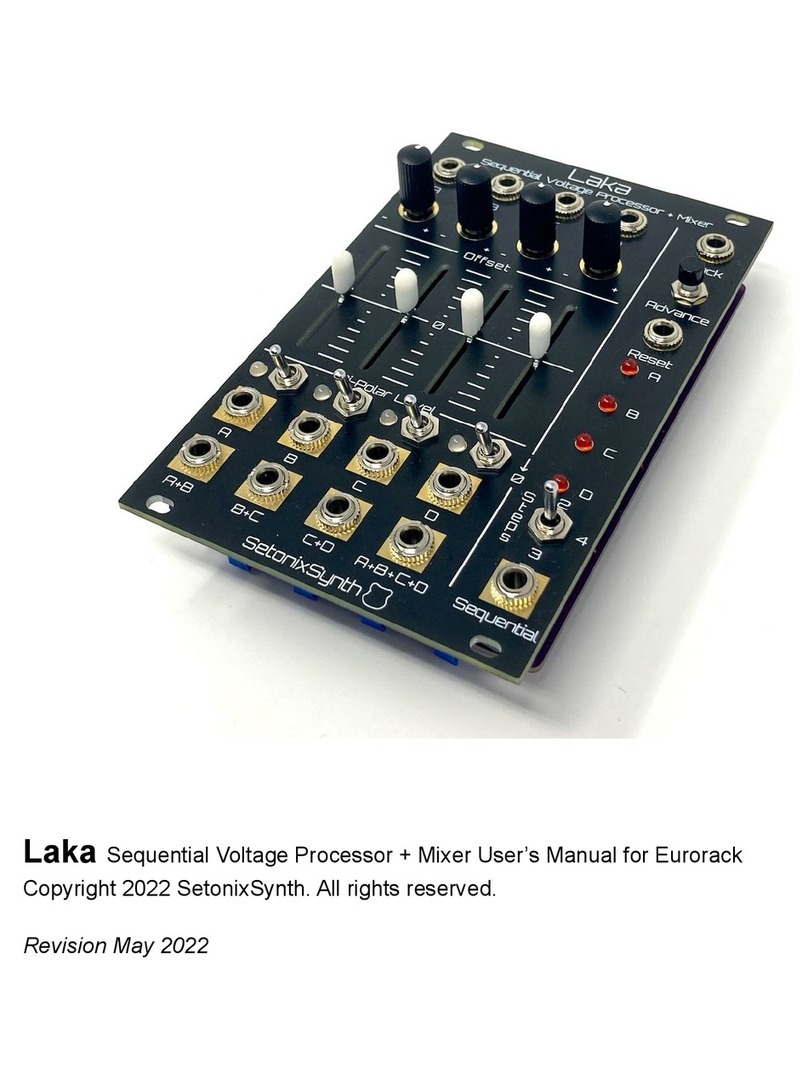 SetonixSynth Laka User manual