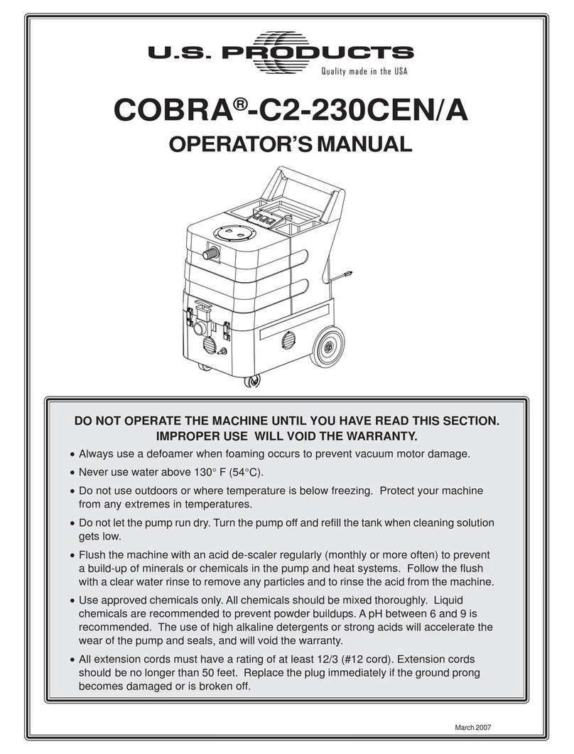 U.S. Products COBRA-C2 User manual
