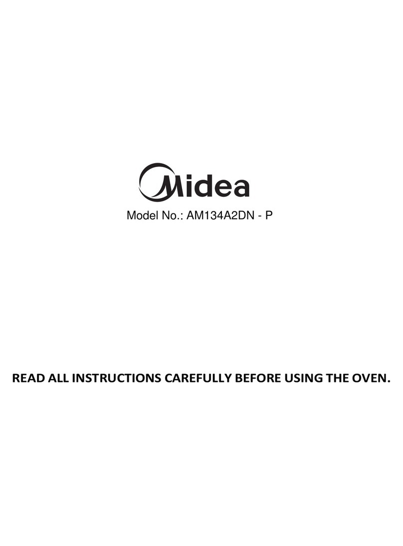 Midea AM134A2DN-P manual
