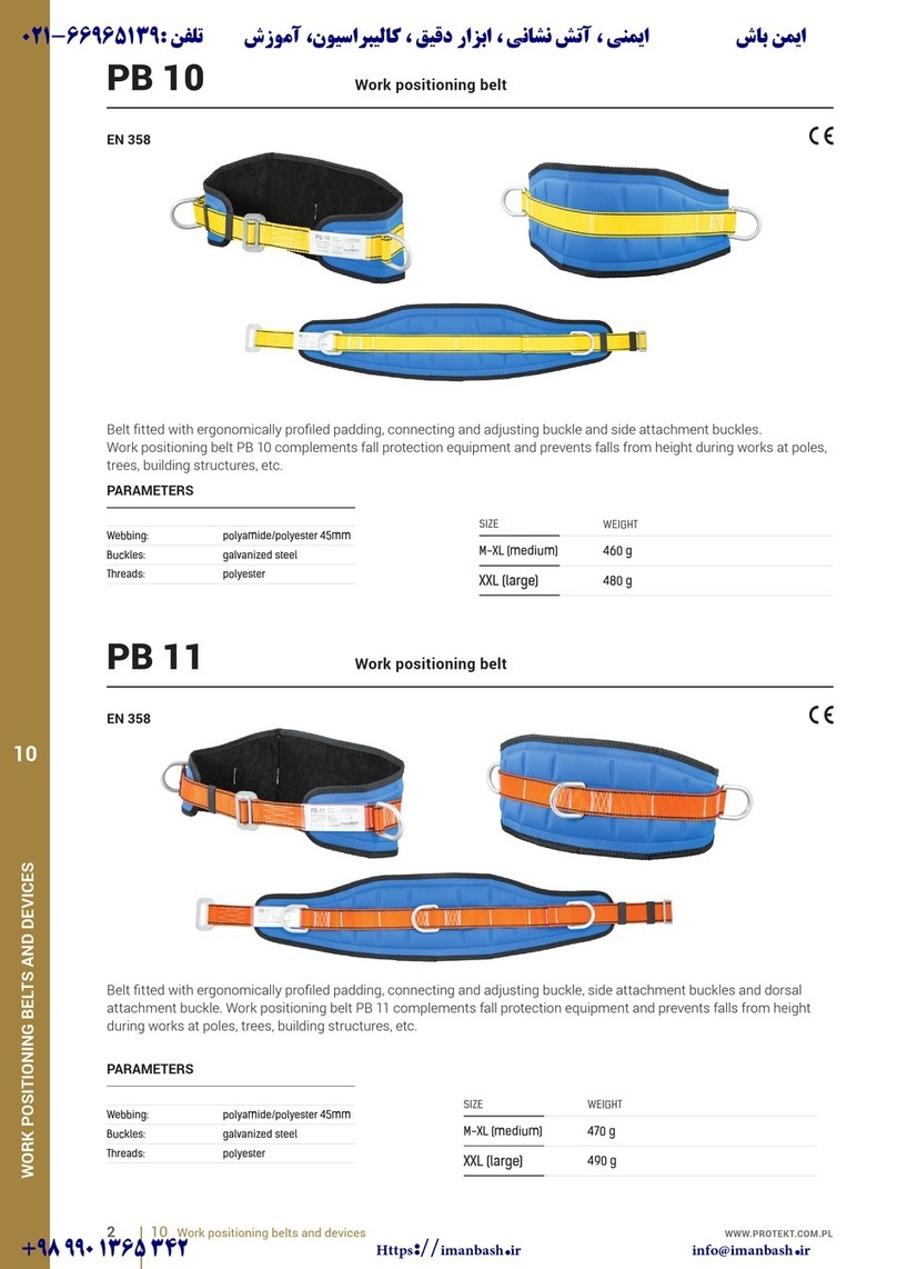 Protekt PB-10 User manual