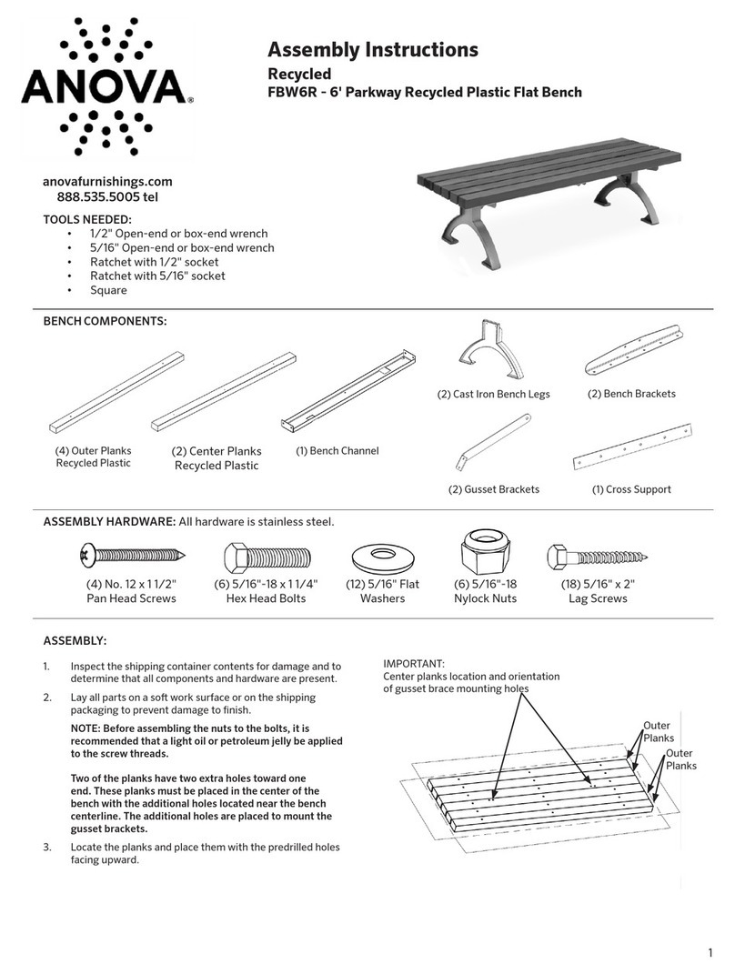 Anova FBW6R User manual