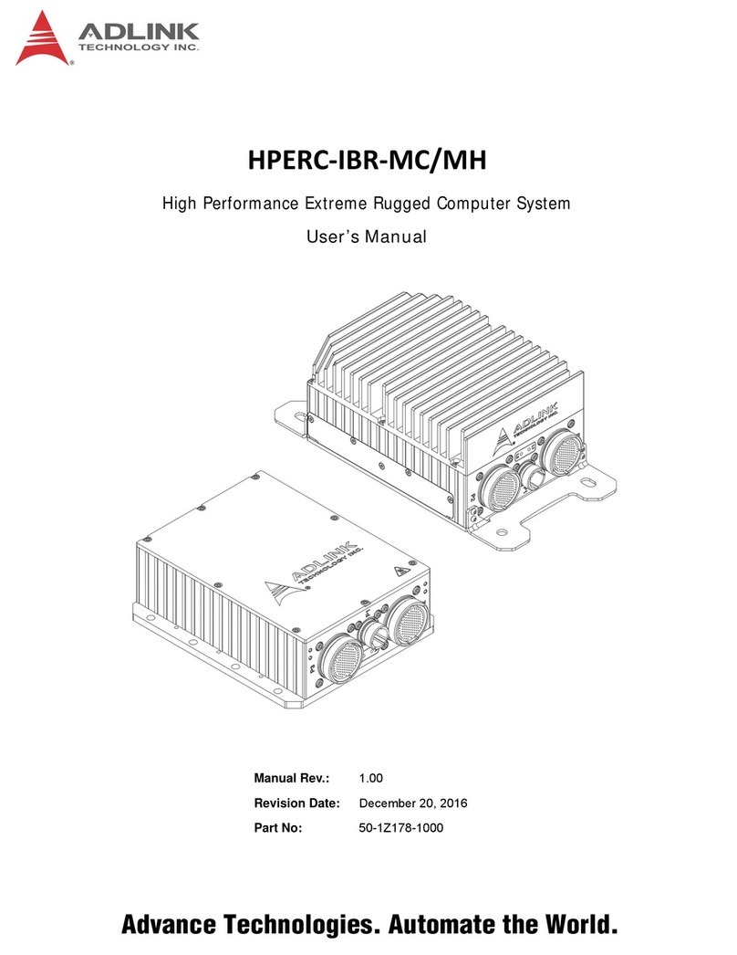 ADLINK Technology HPERC-IBR-MC User manual