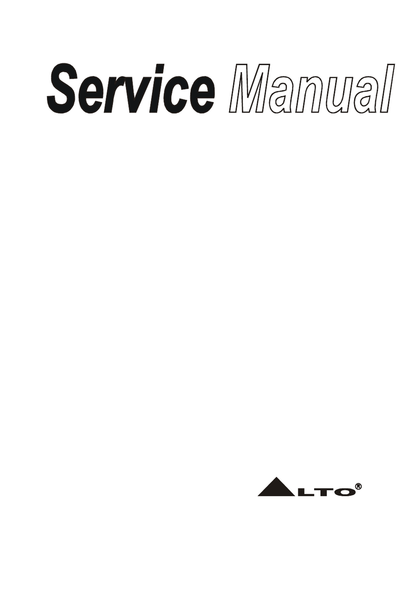 Alto LYNX-MIX62 Service manual