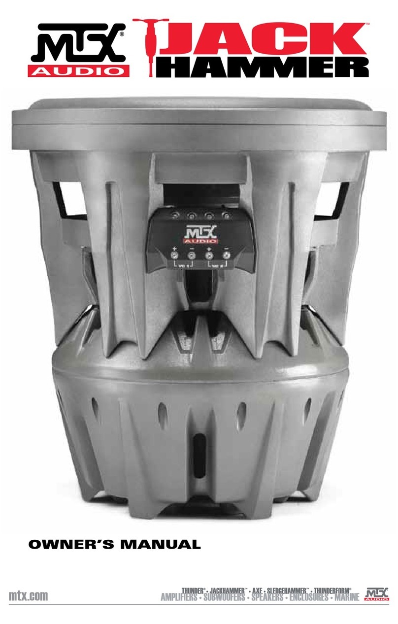 MTX JACKHAMMER T9922-22 User manual