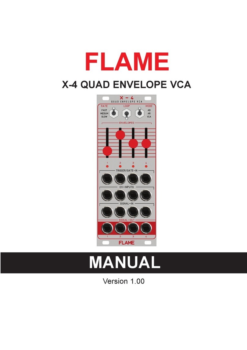 Flame X-4 manual