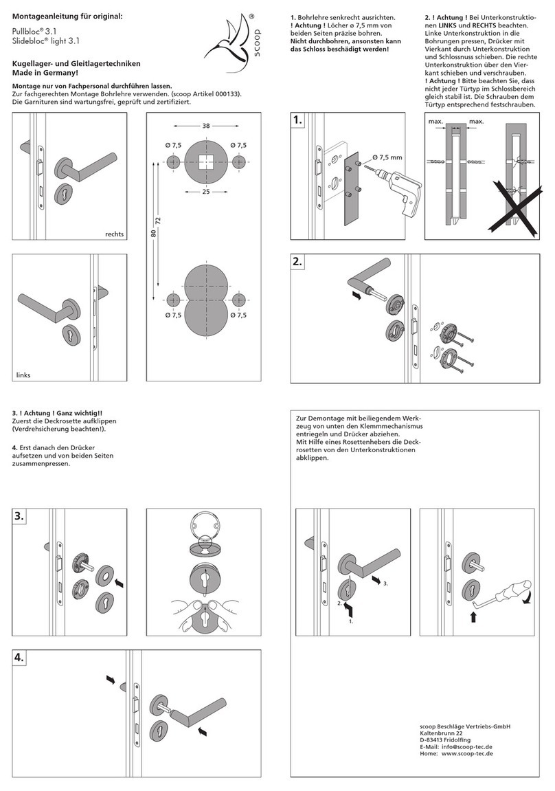 SCOOP Pullbloc 3.1 User manual