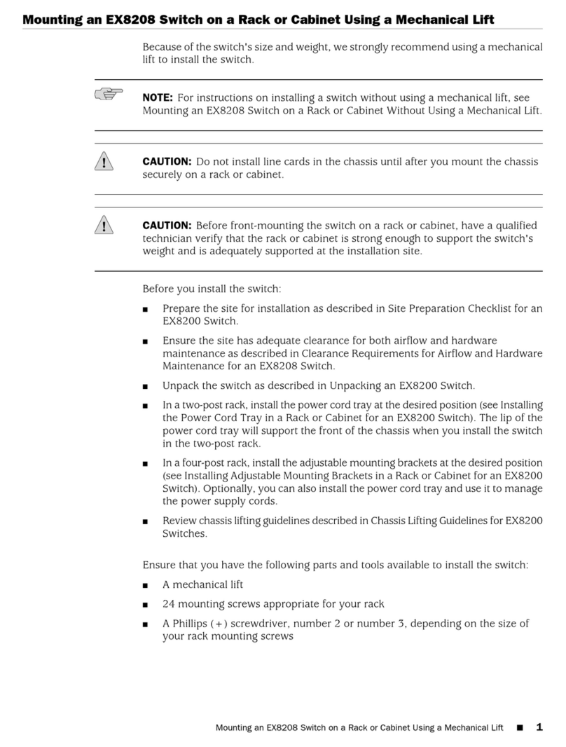 Juniper EX Series Guide