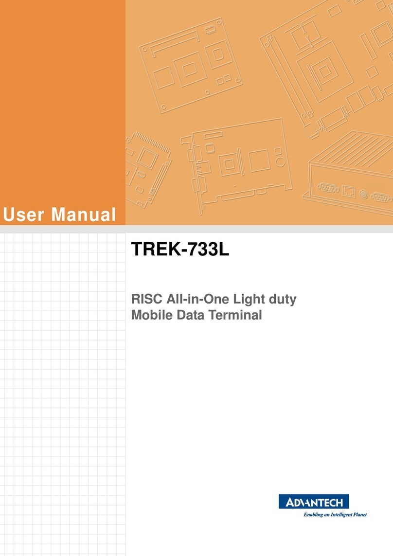 Advantech TREK-733L user manual