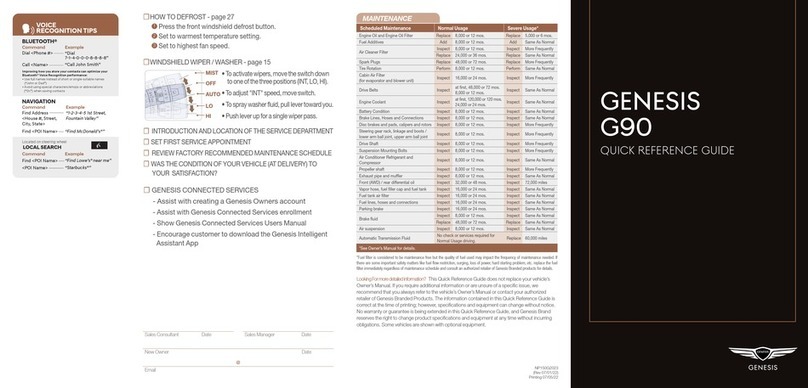 Genesis G90 User manual Genesis G90 User manual