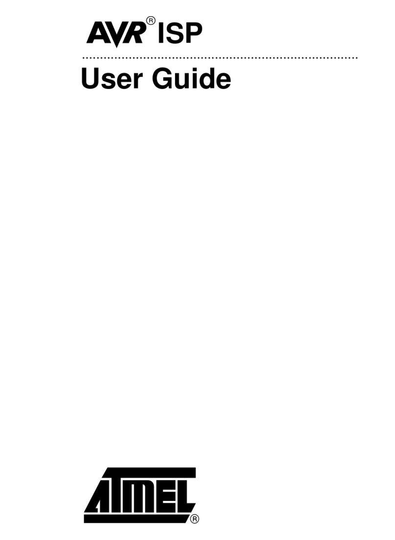 Atmel AVR ISP User manual