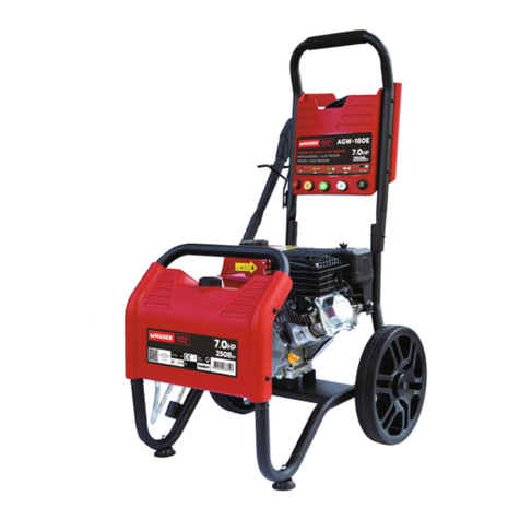 MADER POWER TOOLS AGW-180E manual