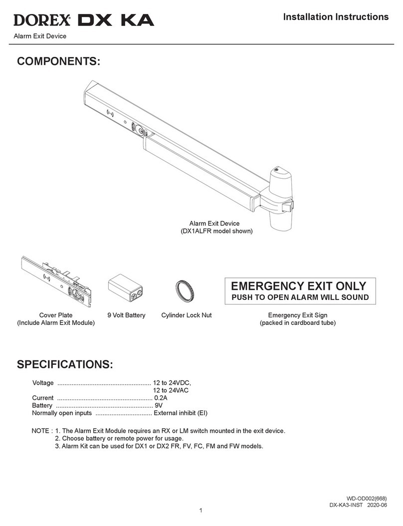 Dorex DX KA User manual