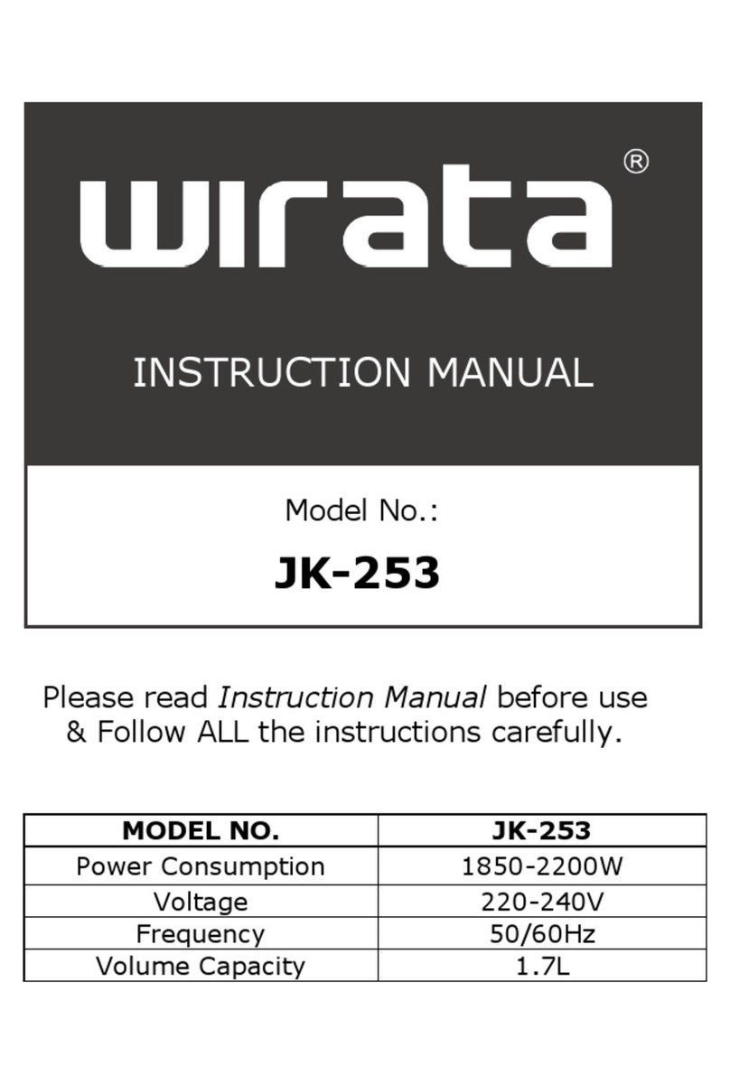 Wirata JK-253 instruction manual