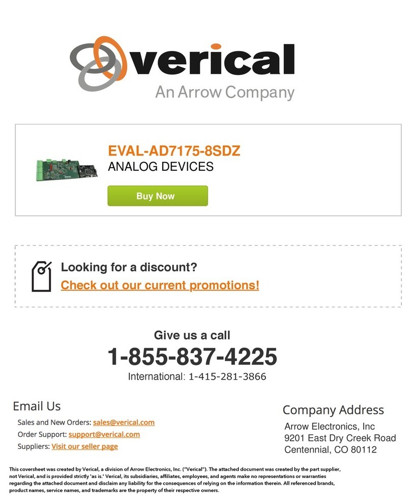 Analog Devices EVAL-AD7175-8SDZ User manual
