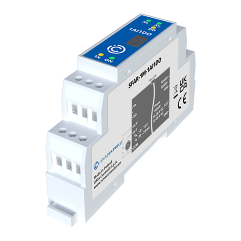 iSMA CONTROLLI SfAR-1M-1AI1DO user manual