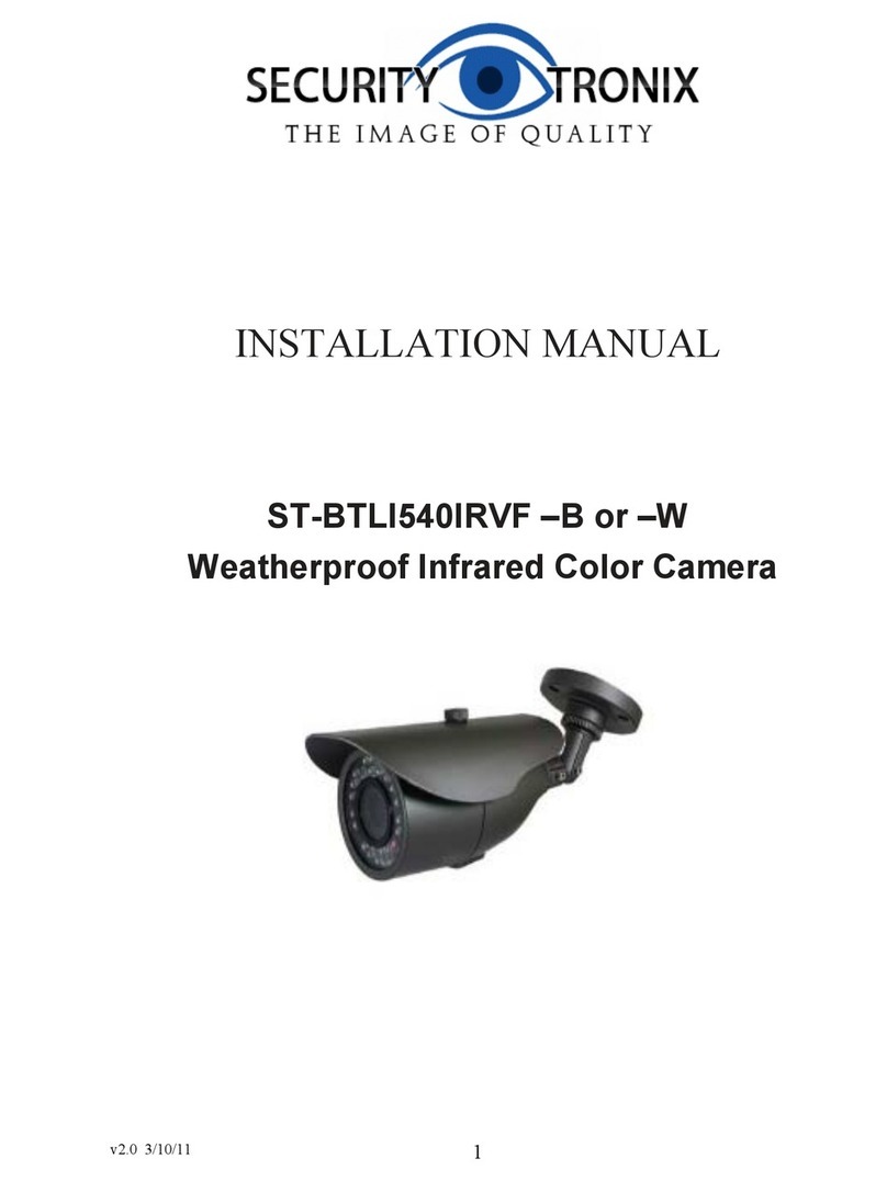 Securitytronix ST-BTLI540IRVF-B User manual