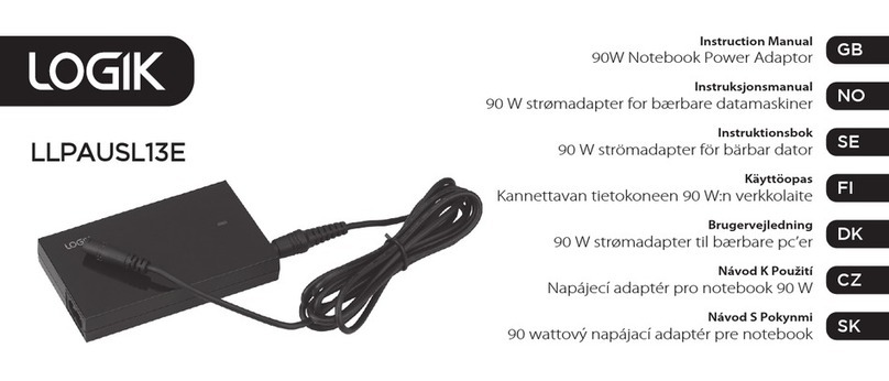Logik LLPAUSL13E User manual