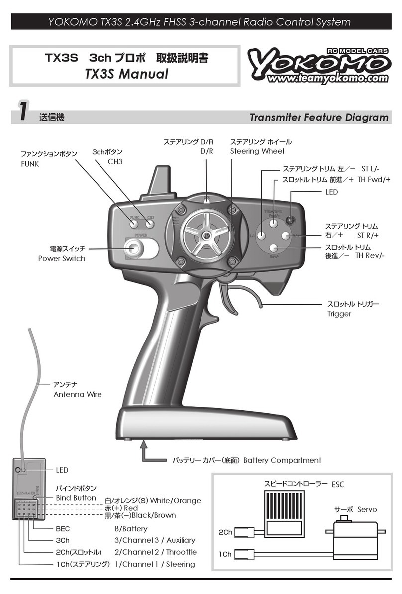 Yokomo TX3S manual