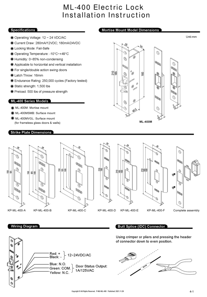 Gianni Industries ML-400M User manual
