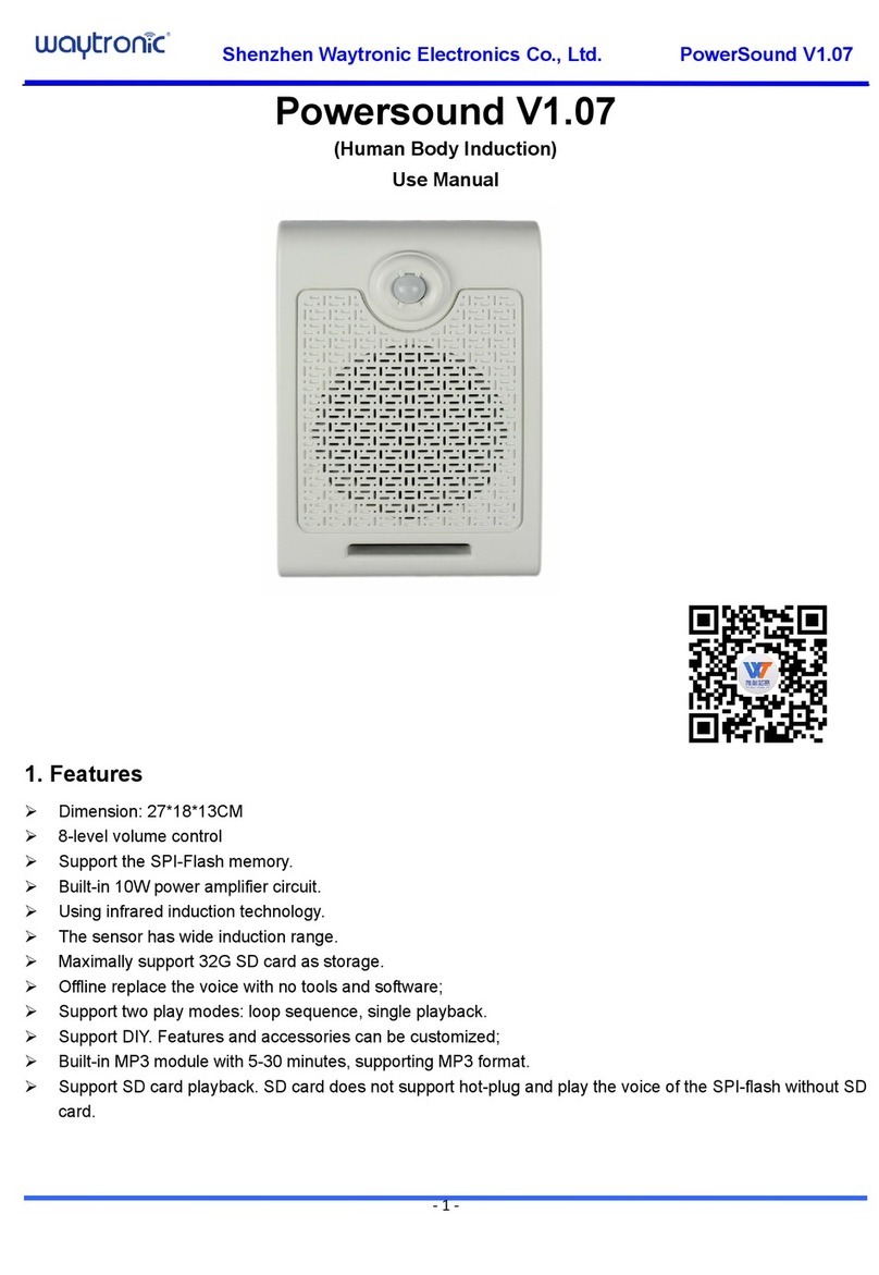Waytronic Powersound V1.07 user manual