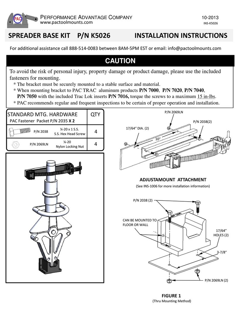 PAC K5026 installation instructions