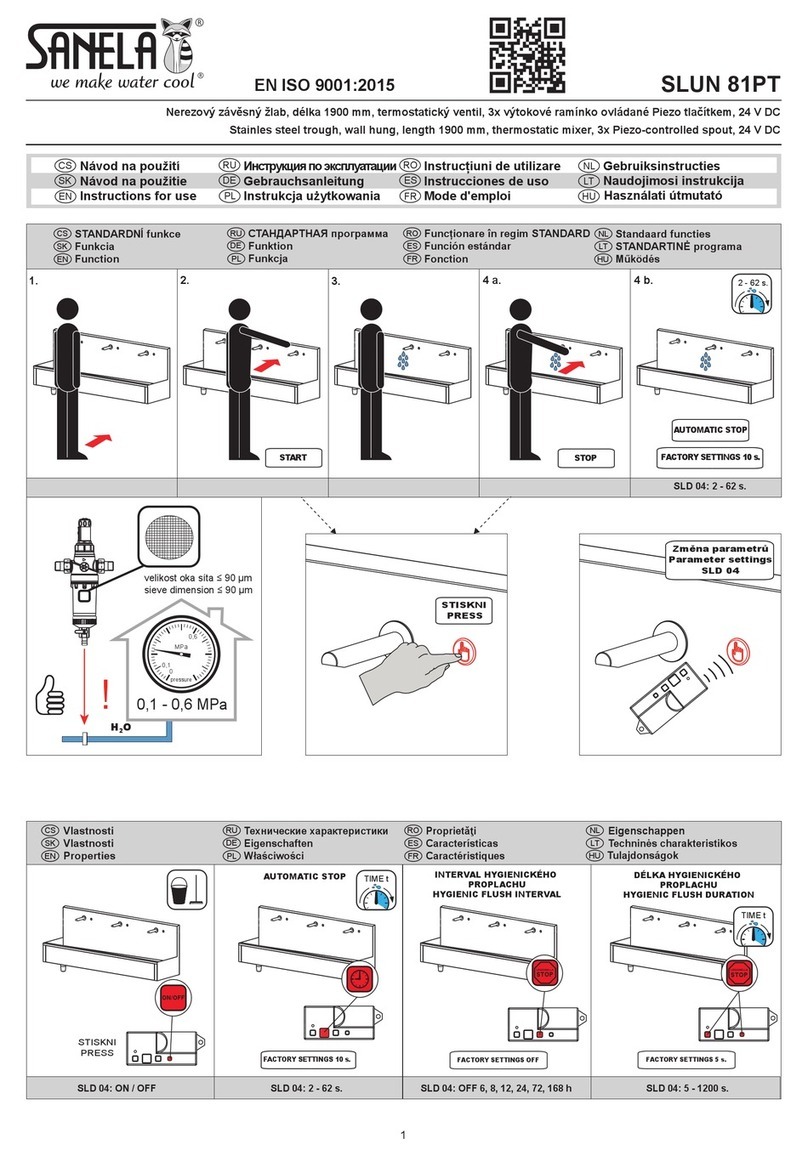 Sanela SLUN 81PT Instructions for use