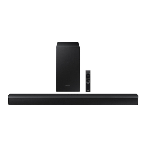 Samsung HW-B43C Installation instructions