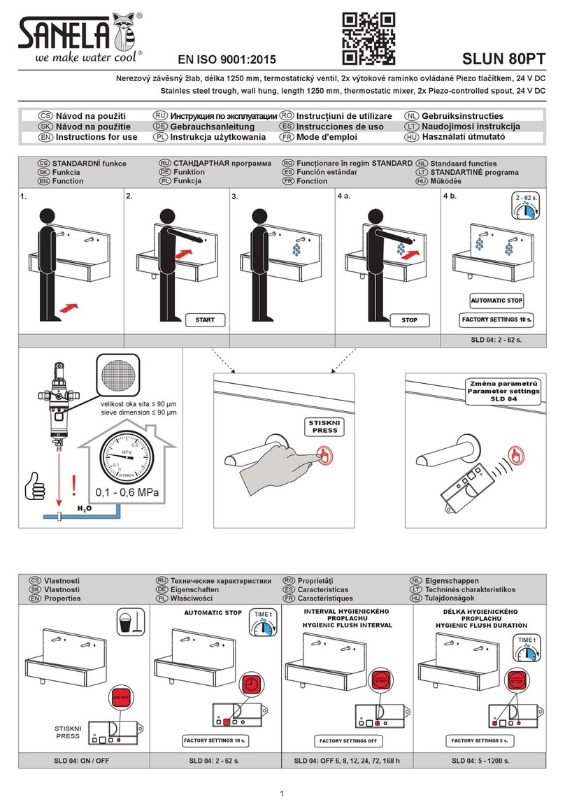 Sanela SLUN 80PT Instructions for use