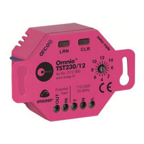 EnOcean Omnio TST230/12 User manual