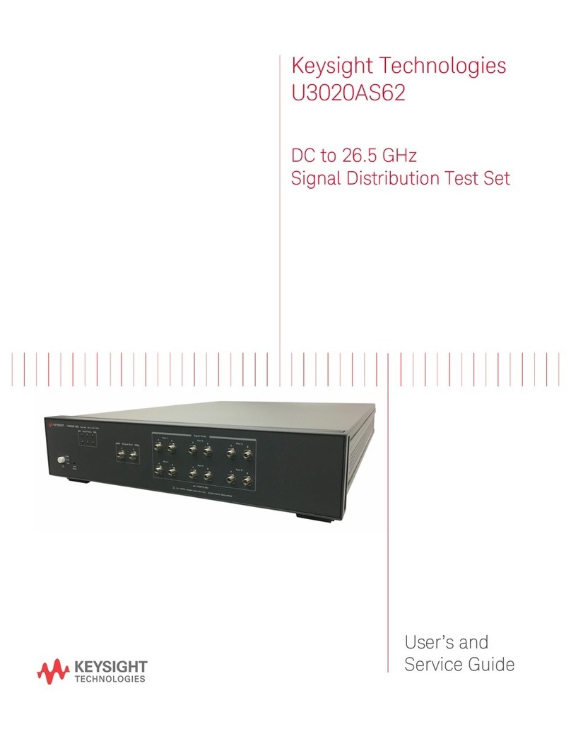 Keysight Technologies U3020AS62 Manual