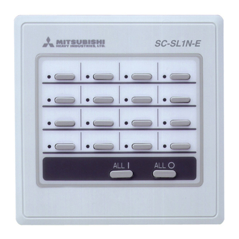 Mitsubishi Heavy Industries SC-SL1N-E user manual