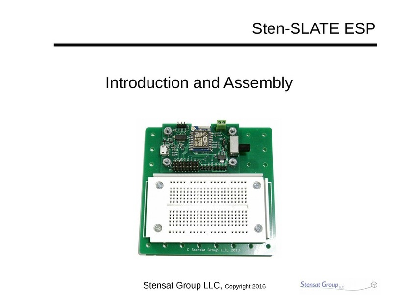 Stensat Sten-SLATE ESP manual