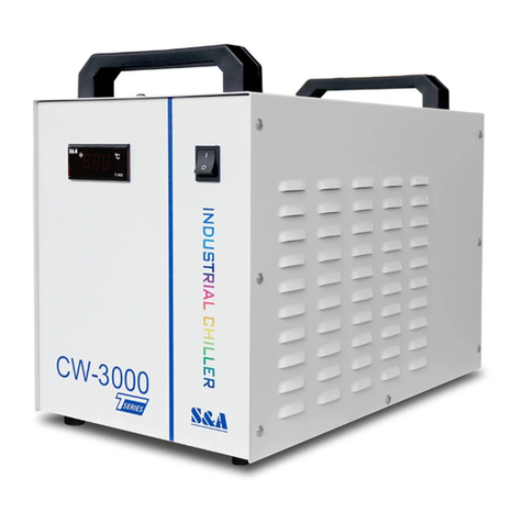 S&A CW-3000 Series User manual