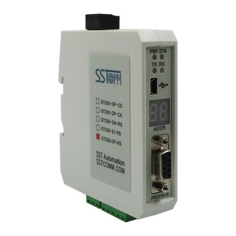 SST Automation GT200-DP-RS user manual