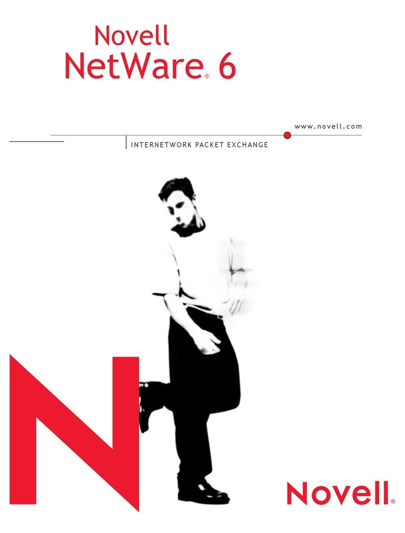 Novell NETWARE 6 manual