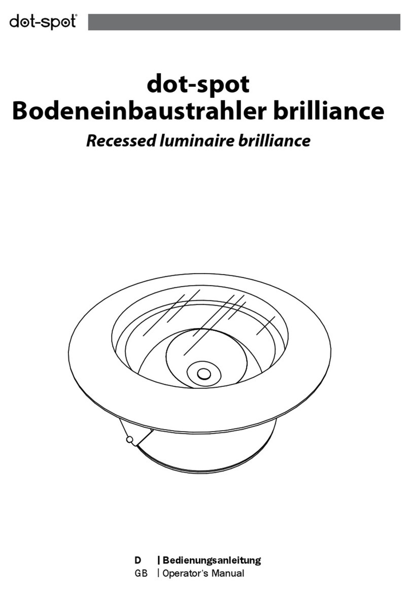 Dot-Spot brilliance 24 V monochrome User manual