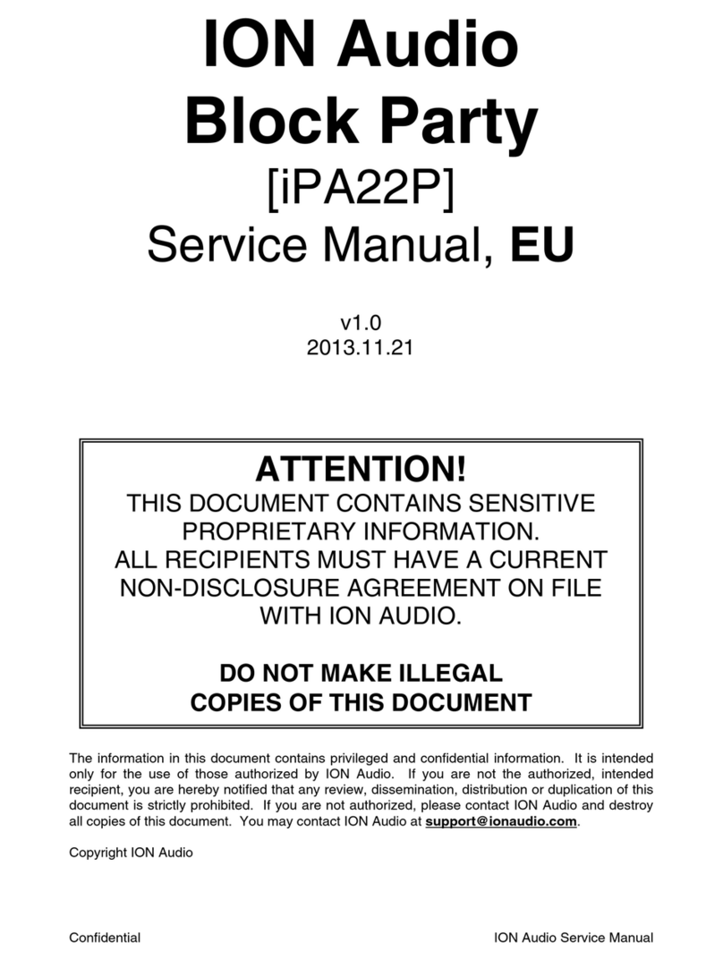 ION IPA22P Service manual