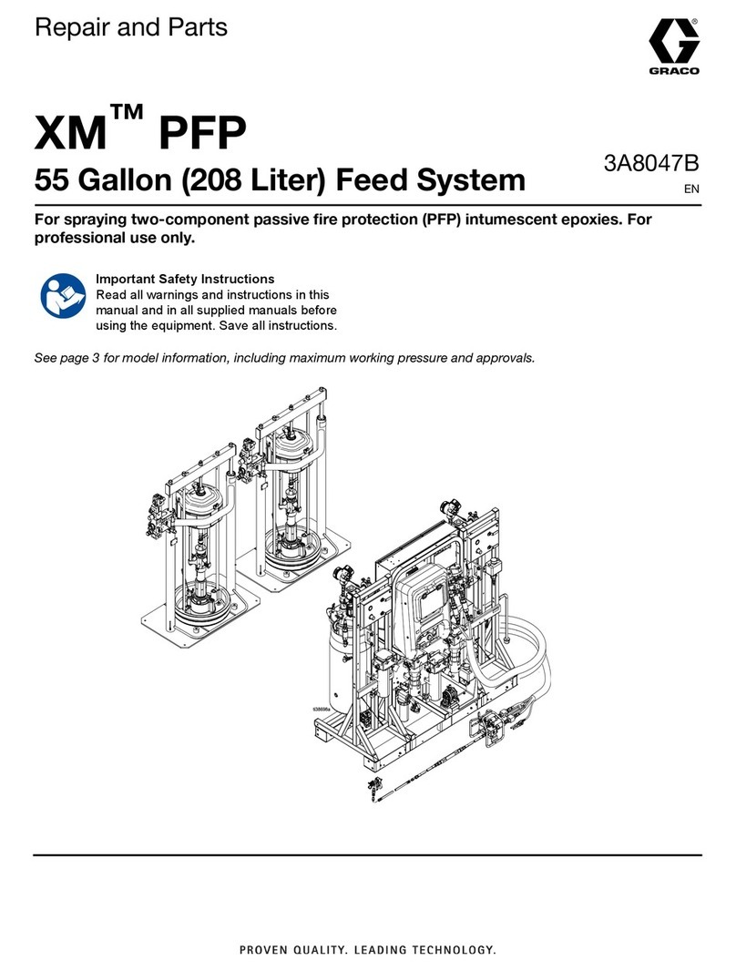 Graco XM PFP 273231 Use and care manual