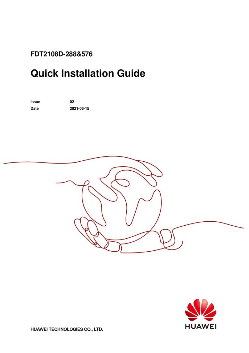 Huawei FDT2108D-288 User manual