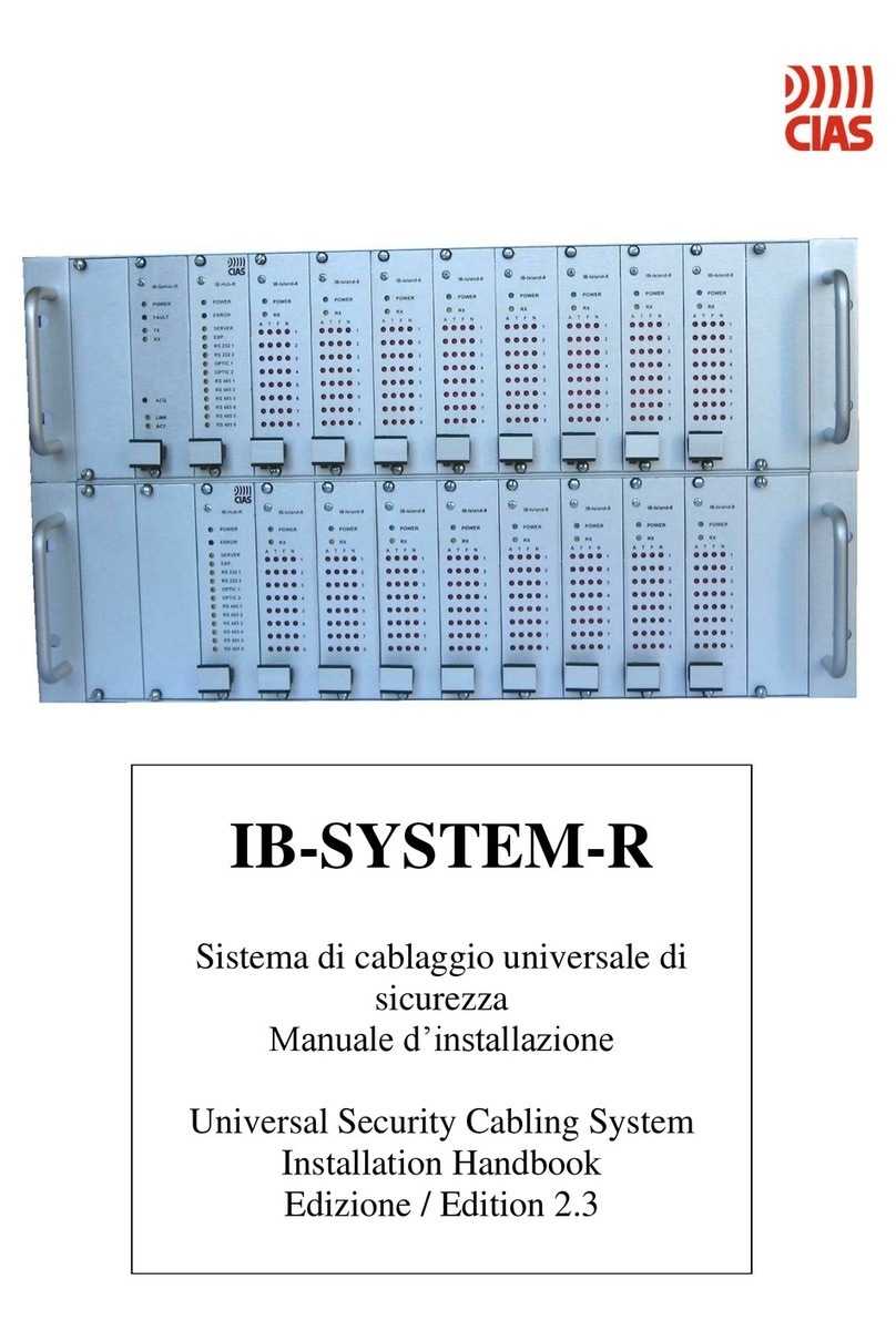 cias IB-SYSTEM-R System manual