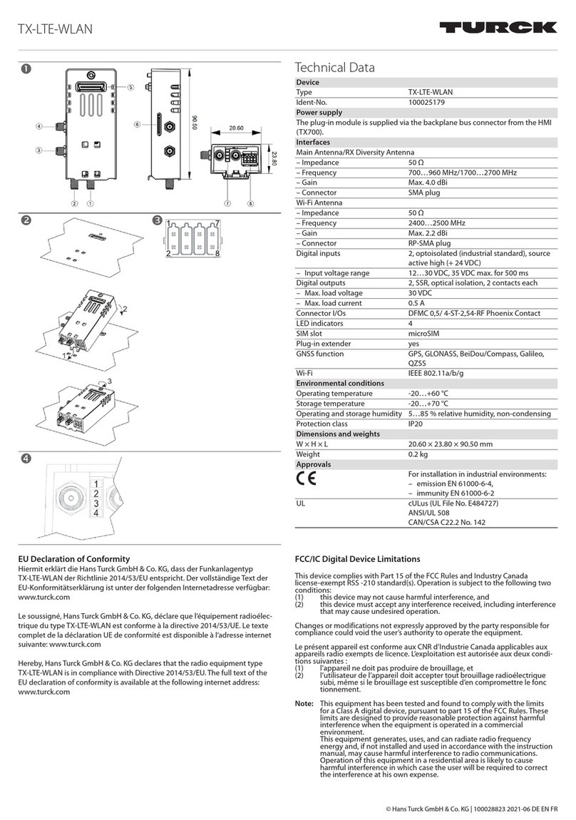 turck TX-LTE-WLAN quick start guide