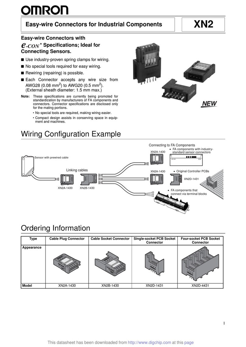 Omron XN2 User manual
