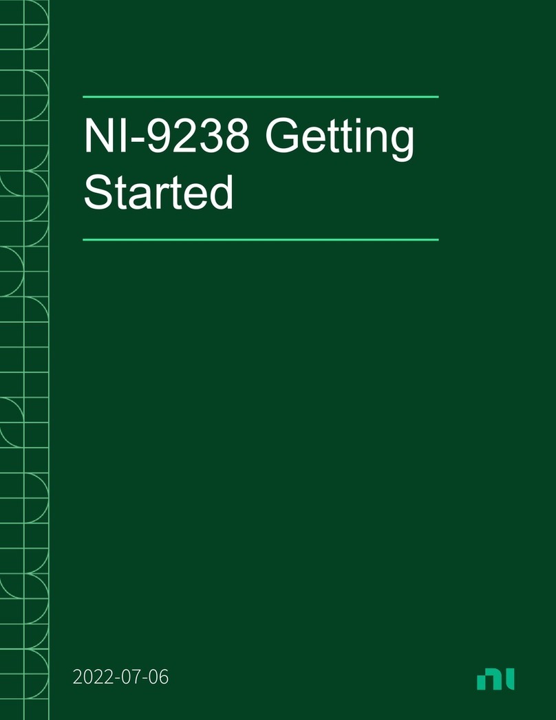 National Instruments NI-9238 User manual National Instruments NI-9238 User manual