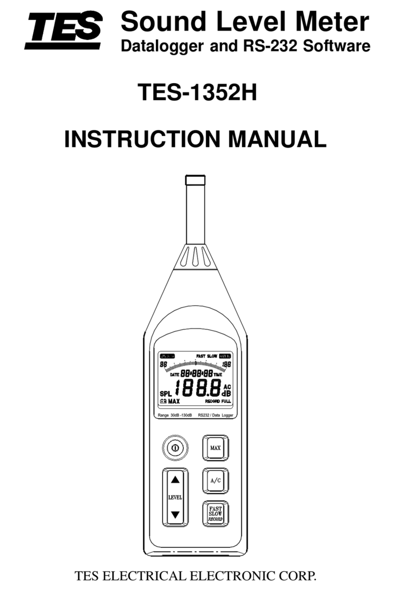 TES 1352H User manual