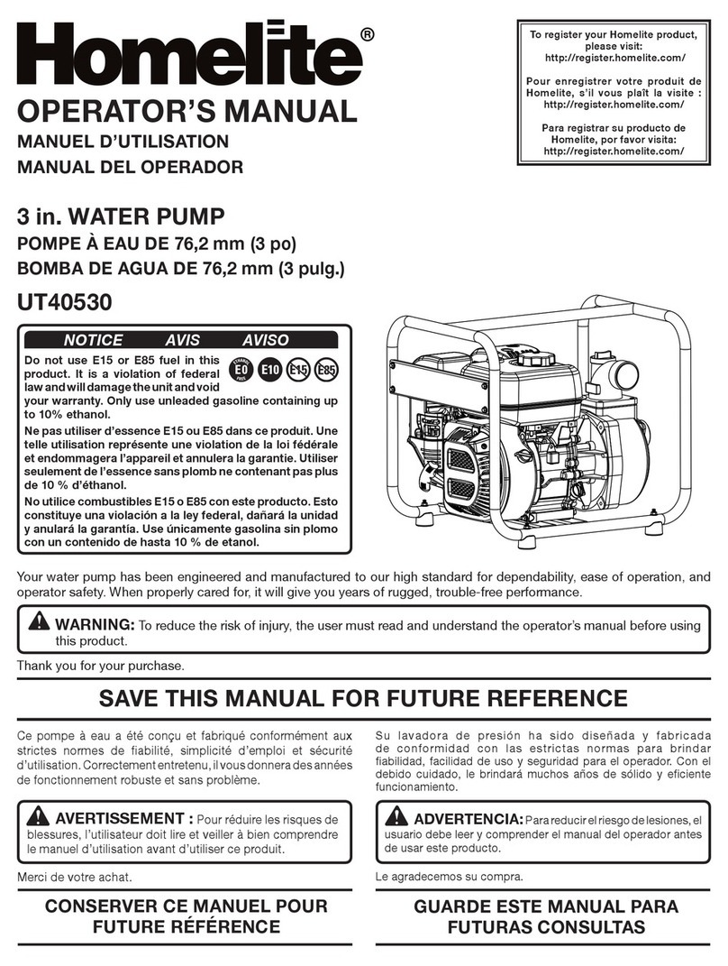 Homelite UT40530 Operator's manual