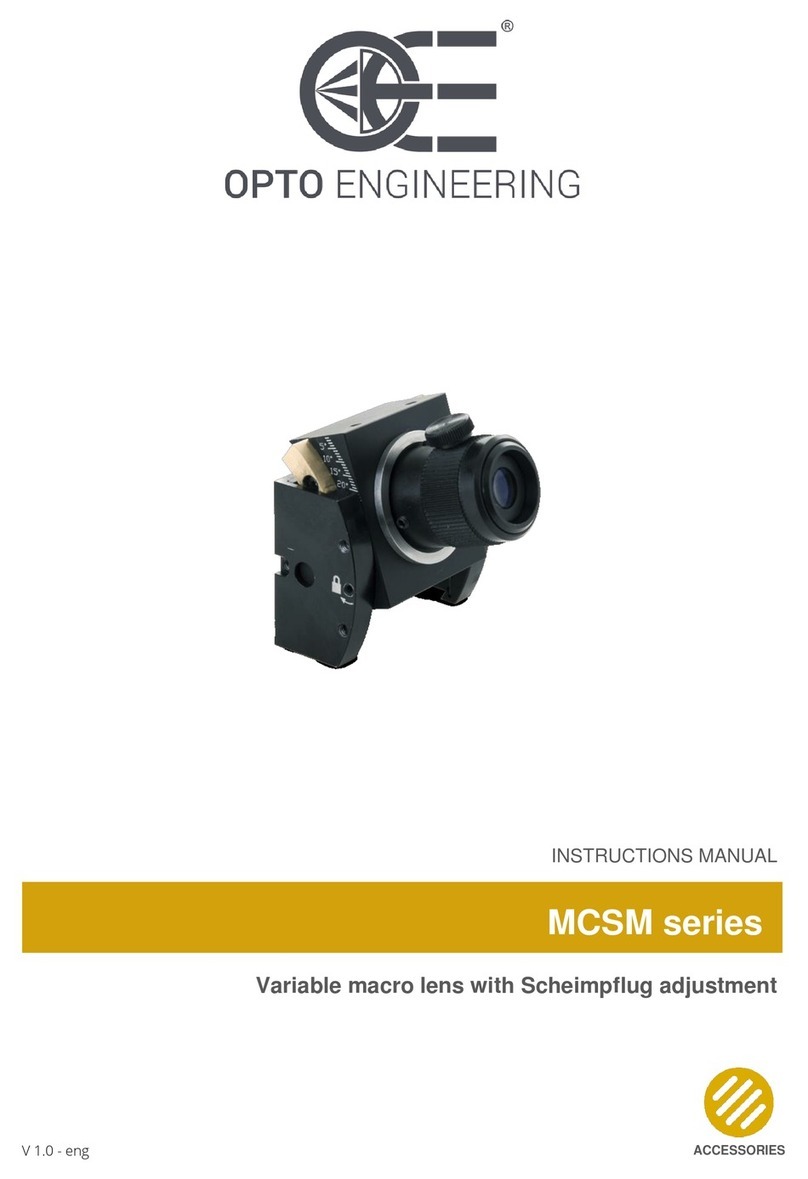 opto engineering MCSM Series User manual