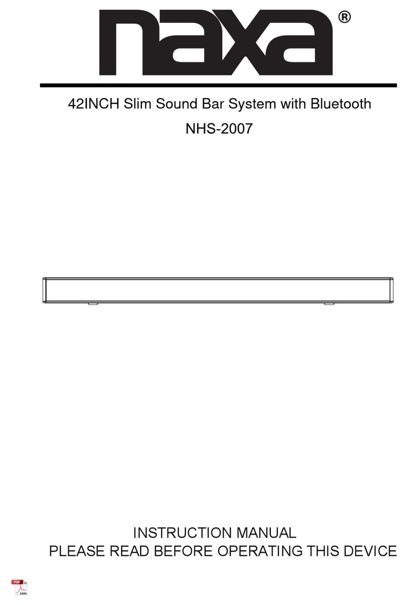 Naxa NHS-2007 instruction manual